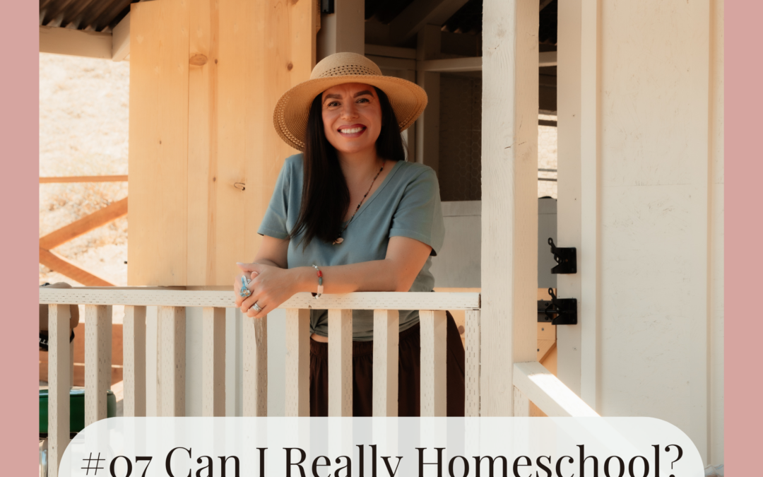 #07 Can I Really Homeschool? Top 10 Questions Christian Moms Ask About Socialization, Schedules & Confidence